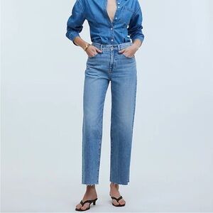 Madewell Women's Blue Flare & Wide Leg Jeans